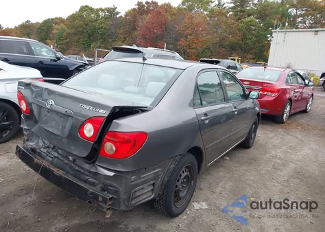 2007 Toyota Corolla Le from USA, damaged, VIN 2T1BR32E47C719356